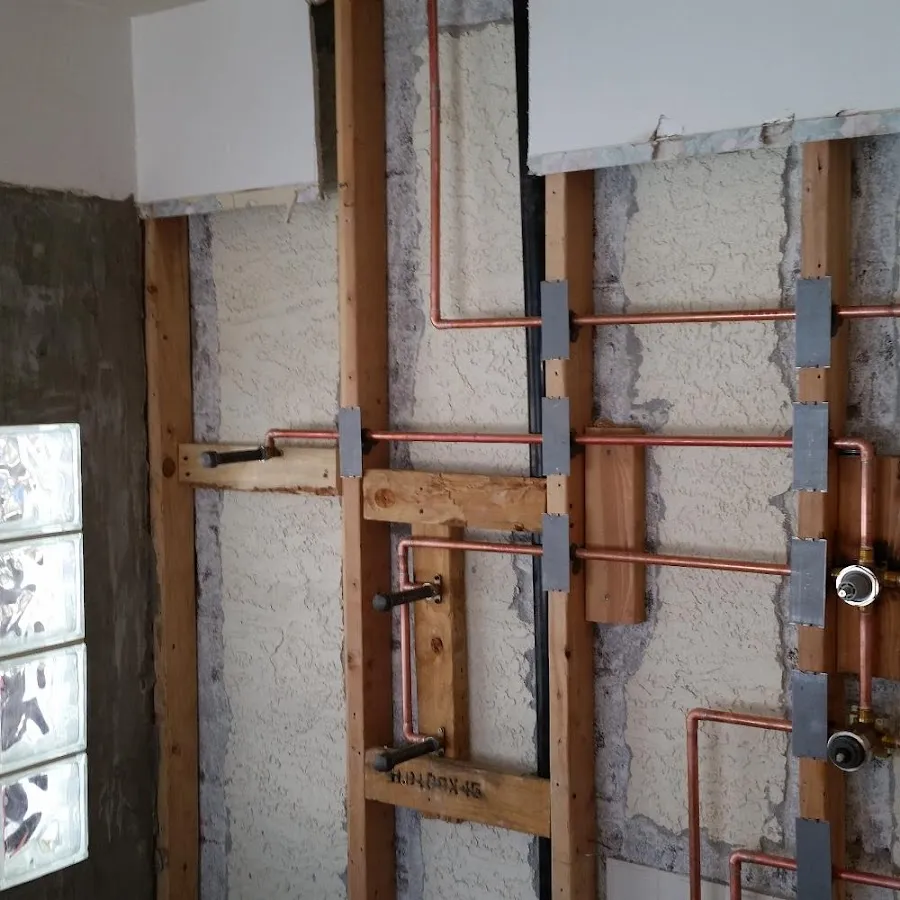Copper pipe installation for Burst Pipe Repair in Presque Isle
